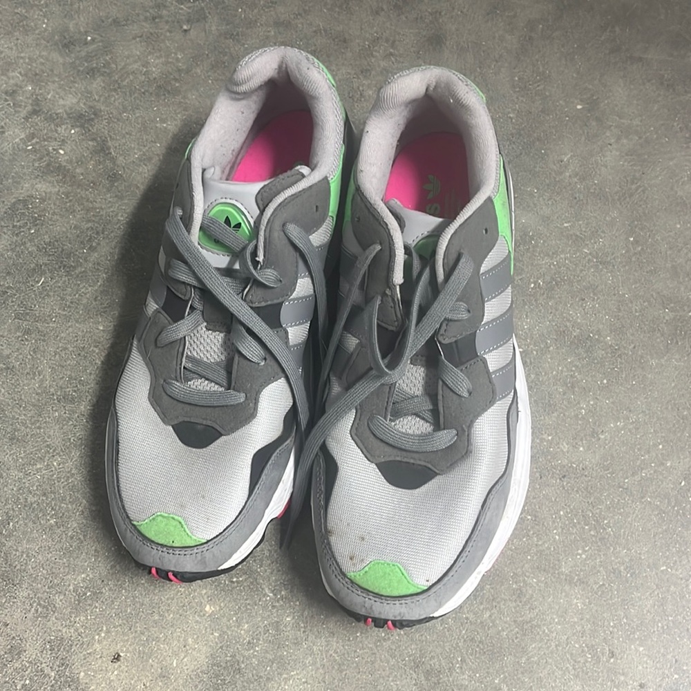 Adidas yung 96 grey size 10 - worn a couple times some minor dirt